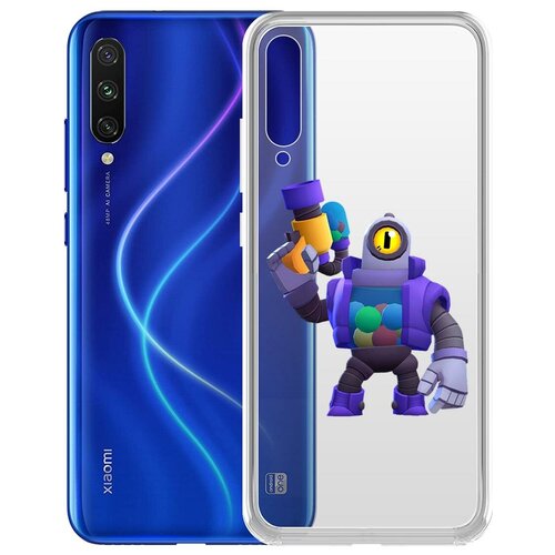 фото Чехол-накладка clear case brawl stars-рико для xiaomi mi a3 krutoff group