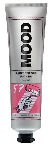 MOOD Краситель прямого действия Paint Colors, фуксия, 100 мл