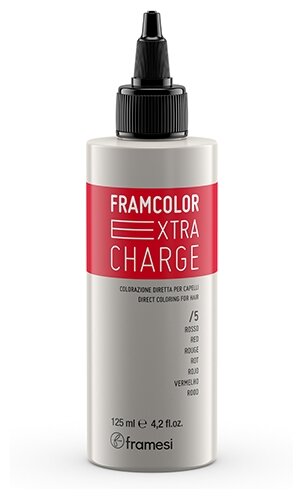 Framesi Краситель прямого действия Framcolor Extra Charge, red, 125 мл