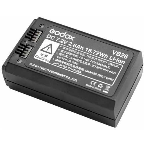 Аккумулятор Godox VB26 для Godox V1 аккумулятор godox bt5800 для pb960
