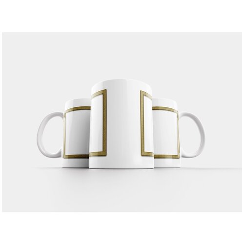 фото Кружка "рамка, позолота, музей" 320 мл lotsprints