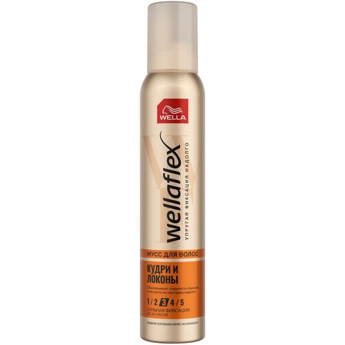 Wella мусс Wellaflex Кудри и Локоны, 200 мл, 285 г