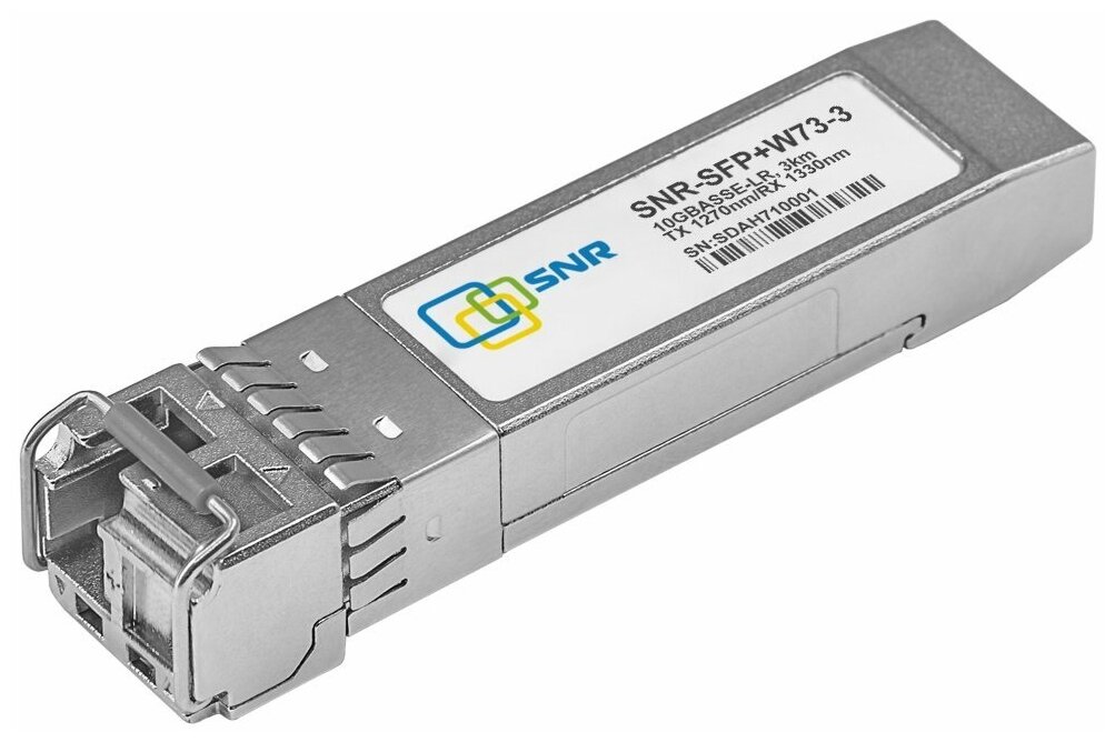 Модуль SNR SFP+ WDM дальность до 3км SNR-SFP+W73-3