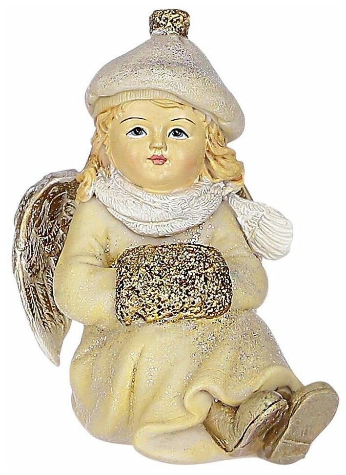 Edelman Новогодняя фигурка Christmas Carol: Ангел Сюзи с подарком 11 см 1082125