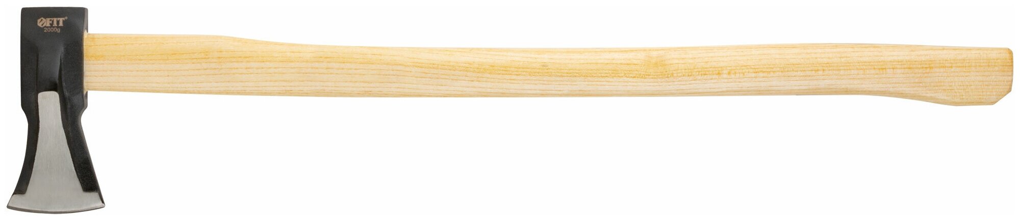 Топор-колун "ушастый" кованый, деревянная отполированная ручка 2000 гр. FIT 46148