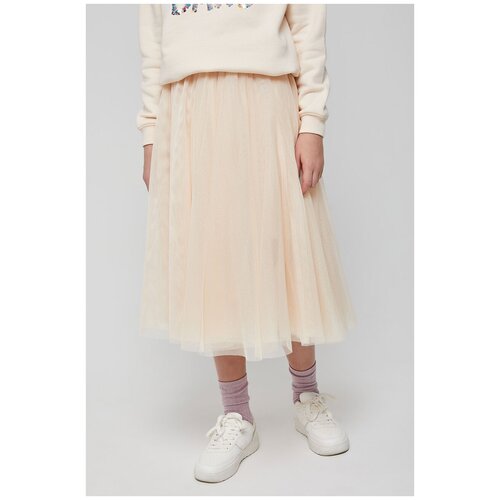 фото Юбка sela размер 104 (4-5лет), кремовый/светлый беж