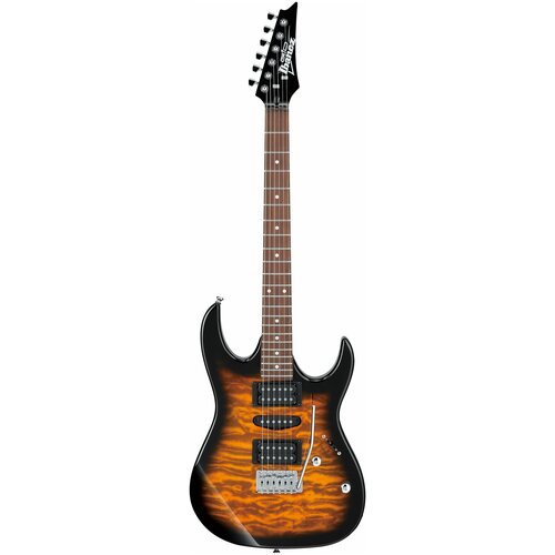 Ibanez GRX70QA-SB электрогитара, цвет санбёрст yamaha pacifica112j ovs электрогитара ssh цвет винтажный скрипичный санбёрст