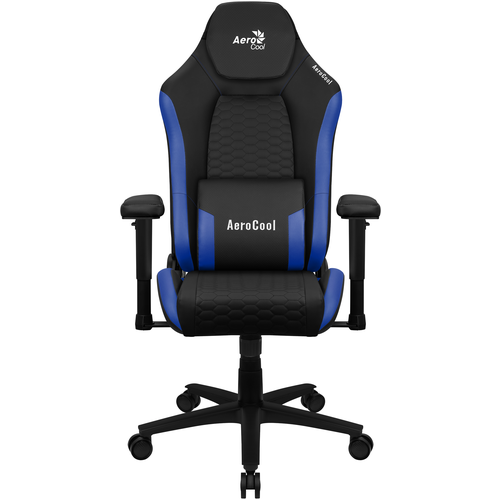 фото Aerocool кресло для геймеров aerocool crown чёрный синий