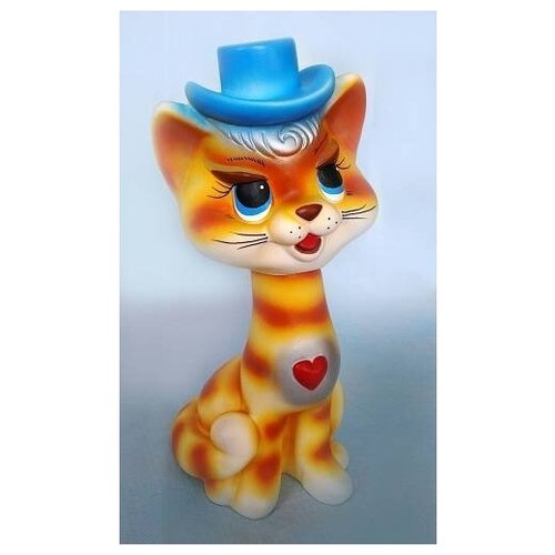 Кот 31 см, игрушка ПВХ - Кудесники [СИ-249] игрушка для ванной кудесники кот и гусь си 168 оранжевый