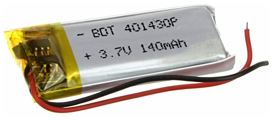 Аккумулятор 3.7V 0.14Ah Li-Po 401430