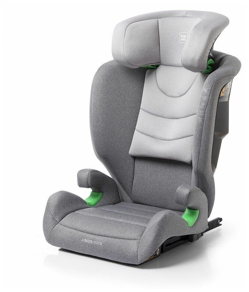 Автокресло детское BabyAuto ST-4 i-Size Melange Grey (группа 2,3, от 15 до 36 кг)