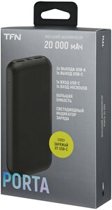 Аккумулятор TFN Porta20 20000mAh black