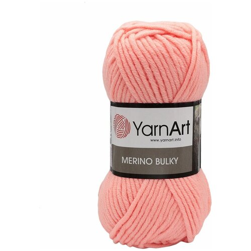 Пряжа для вязания YarnArt Merino Bulky, цвет: персик (565), 100 м, 100 г, 5 шт пряжа yarnart merino bulky 30% шерсть 70% акрил 100 м 100 гр 511 бежевый 1 шт