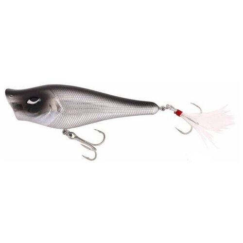 фото Воблер abu garcia rocket popper 7cm 9g silver chrome