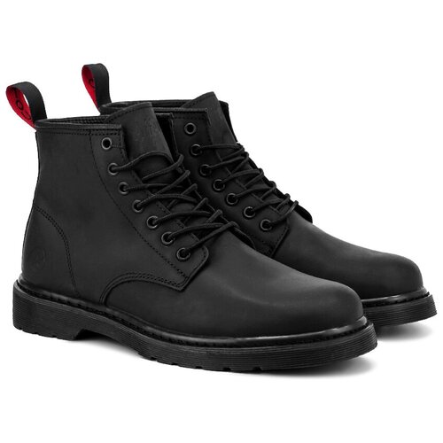 Мужские зимние ботинки Affex London Black / 45 EU черный  