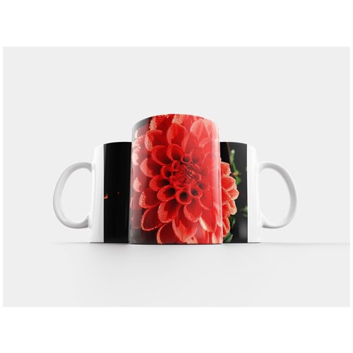 фото Кружка "георгин, цвести, красный" 320 мл lotsprints