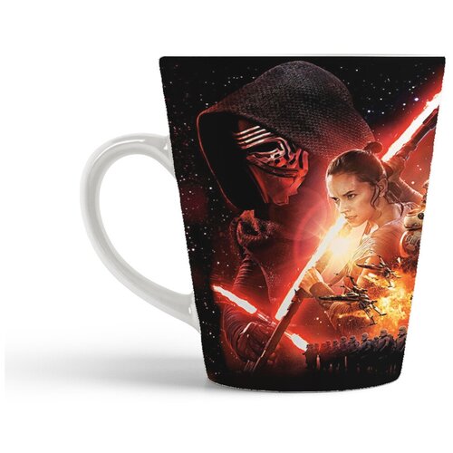 фото Кружка-латте coolpodarok звёздные войны: пробуждение силы