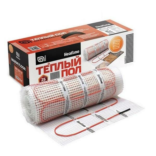фото Двухжильный нагревательный мат Heatline SLIM MS-375-2,5