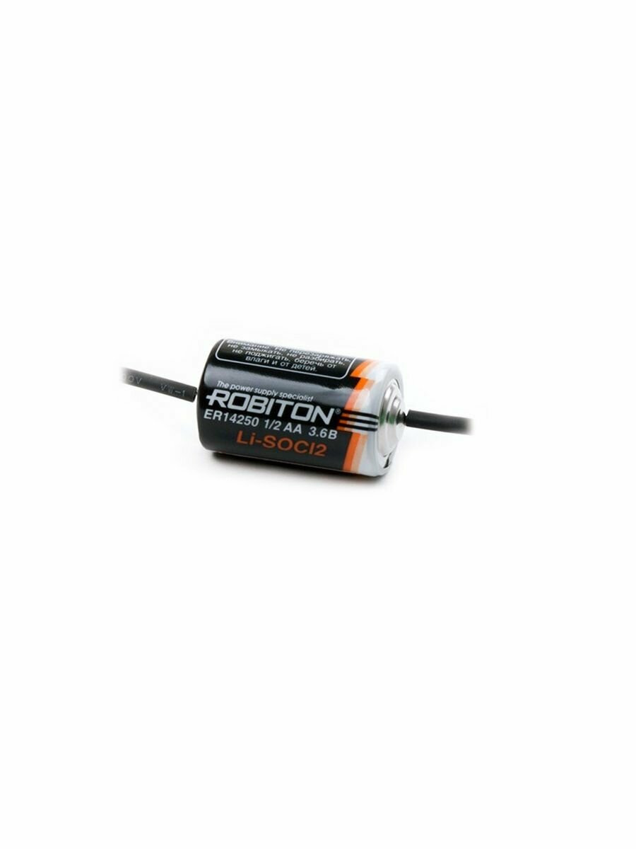 Батарейка ER14250 1/2AA с аксиальными выводами