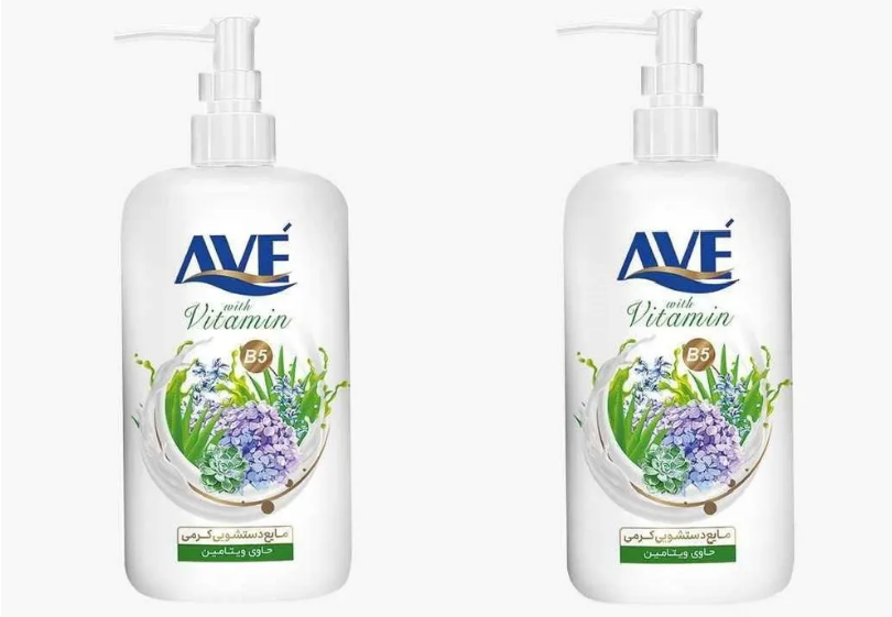 фото Жидкое крем-мыло Ave Алое Вера и молоко с витамином В5 450 мл х 2 шт