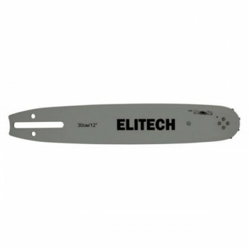 фото Шина для цепной пилы ELITECH 0809.013400 - 12", шаг 3/8" LP (арт. 184743) №1234