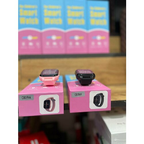 Умные детские часы Smart Watch розовый 289000₽