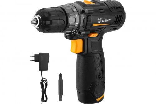 Дрель-шуруповерт аккумуляторная Deko GCD12DU3 1*12В 1.5Ач (063-4096)