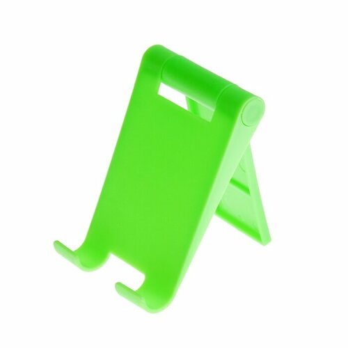 подставка для телефона регулируемая Подставка для телефона Luazon, складная, регулируемая, зелёная
