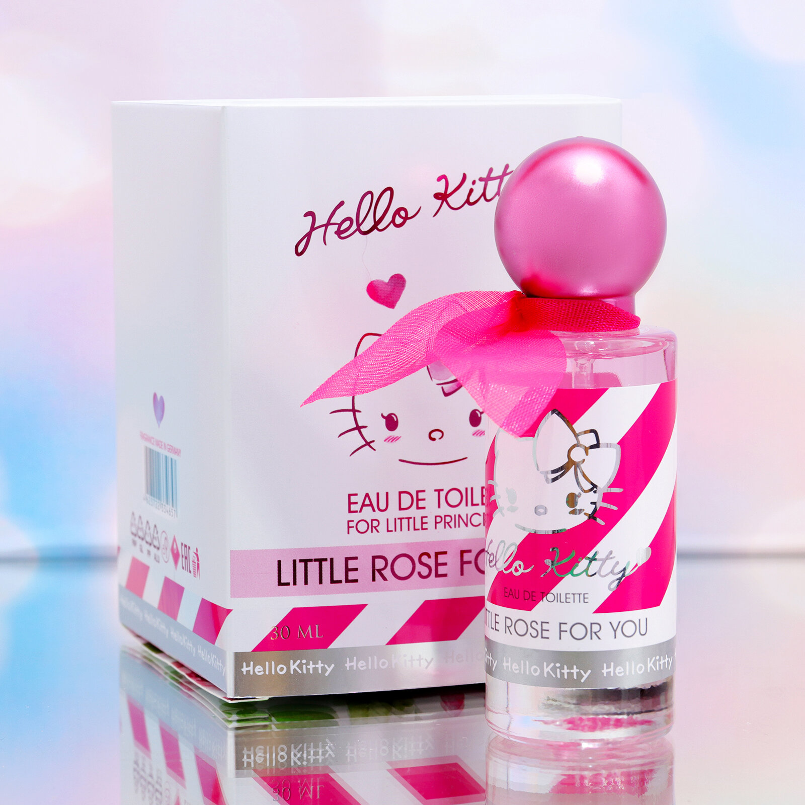Изображение Туалетная вода Hello Kitty LITTLE ROSE for YOU 30ml (аромат Montal Roses Musk) для женщин