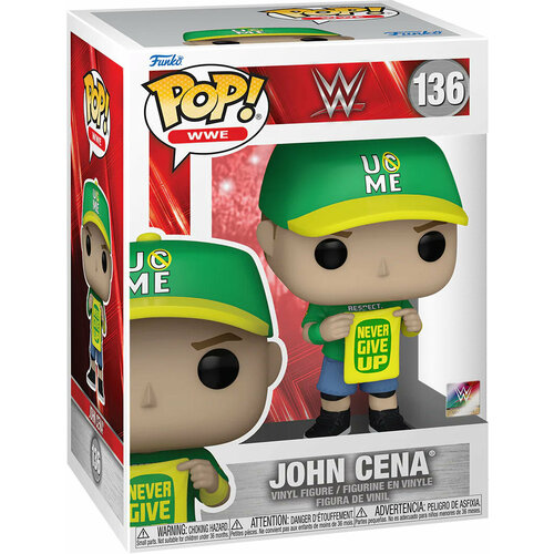 Фигурка Funko POP! WWE: John Cena фигурка funko pop wwe дизель кевин нэш 46845 9 6 см