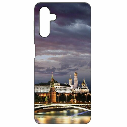 Чехол-накладка Krutoff Soft Case Россия, Московский Кремль для Samsung Galaxy A04s (A047) черный чехол накладка krutoff soft case россия московский кремль для samsung galaxy s22 черный