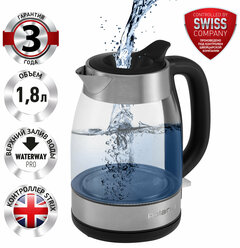 Электрический чайник Polaris PWK 1817CGL Water Way Pro