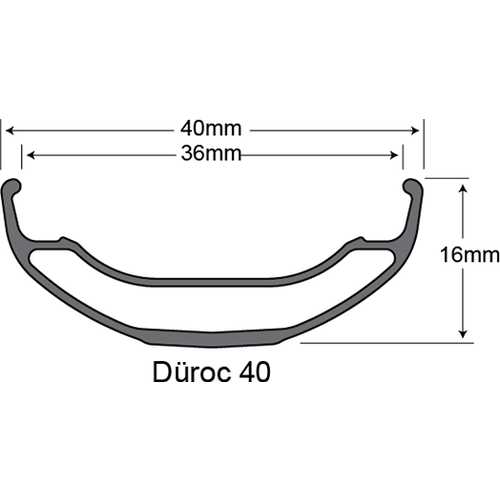 Обод 27,5" 32h SunRingle Duroc 40 Sleeved Black (RX9E14P13605C)