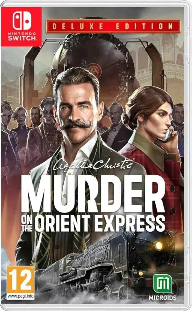 Игра на картридже Agatha Christie Murder on the Orient Express - Deluxe Edition (Nintendo Switch, Русские субтитры)