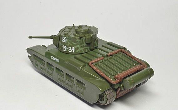 Масштабная модель 1/72, танк Матильда Mk2 — фото 1