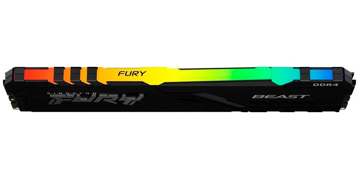 Память оперативная DDR4 Kingston Fury Beast 16Gb 2666Mhz (KF426C16BBAK2/16) - фото №18