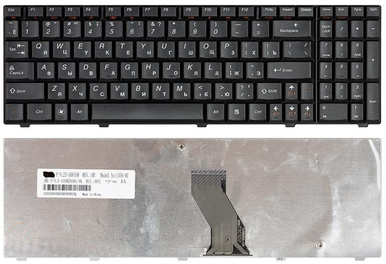 Клавиатура для Lenovo 25-009408 черная