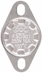 Предельный термостат/датчик тяги/термореле KSD301 250V10A, 100 градусов С