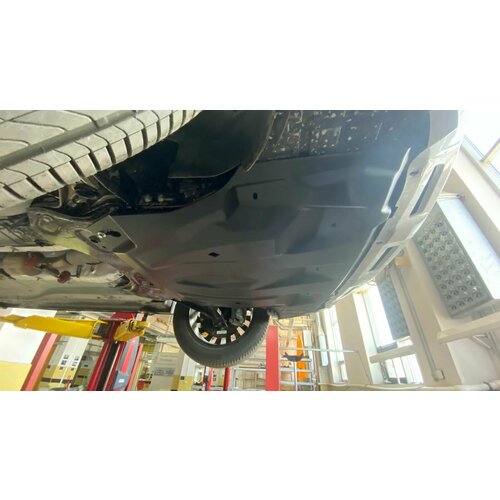 Защита картера двигателя и КПП EXEED TXL / EXEED VX, V-все (2021-) (композит 8 мм)