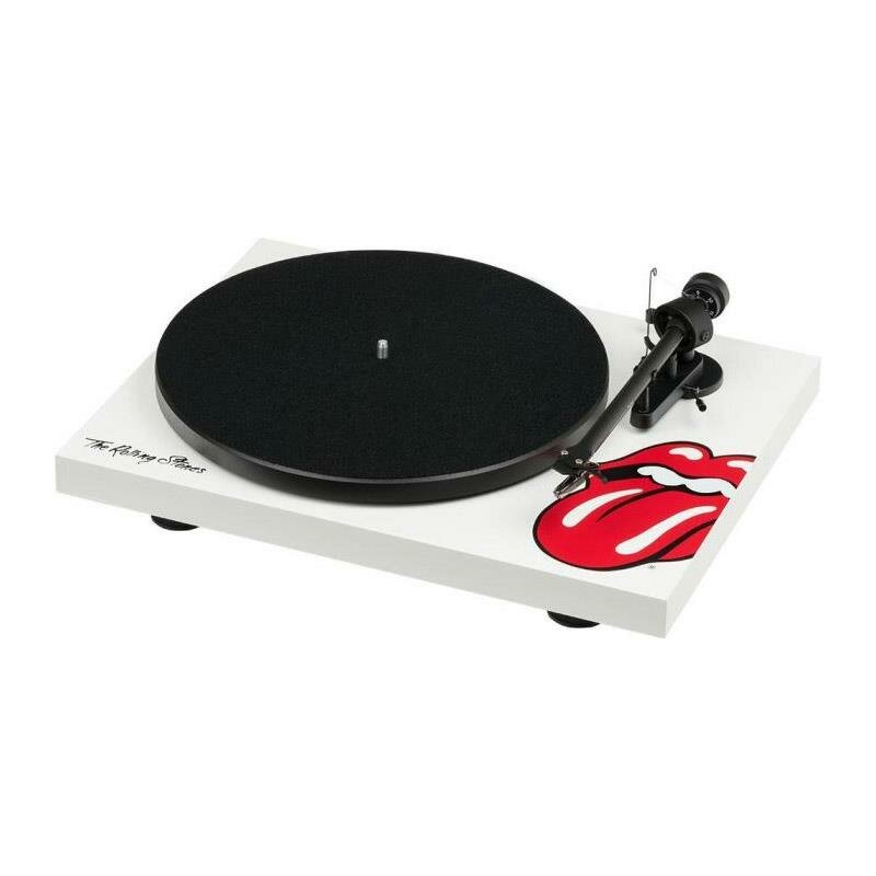 Проигрыватель винила Pro-Ject ROLLING STONES Recordplayer (OM10), WHITE