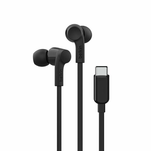 Наушники проводные Belkin Soundform Headphones with USB-C Connector Цвет черный 222100₽