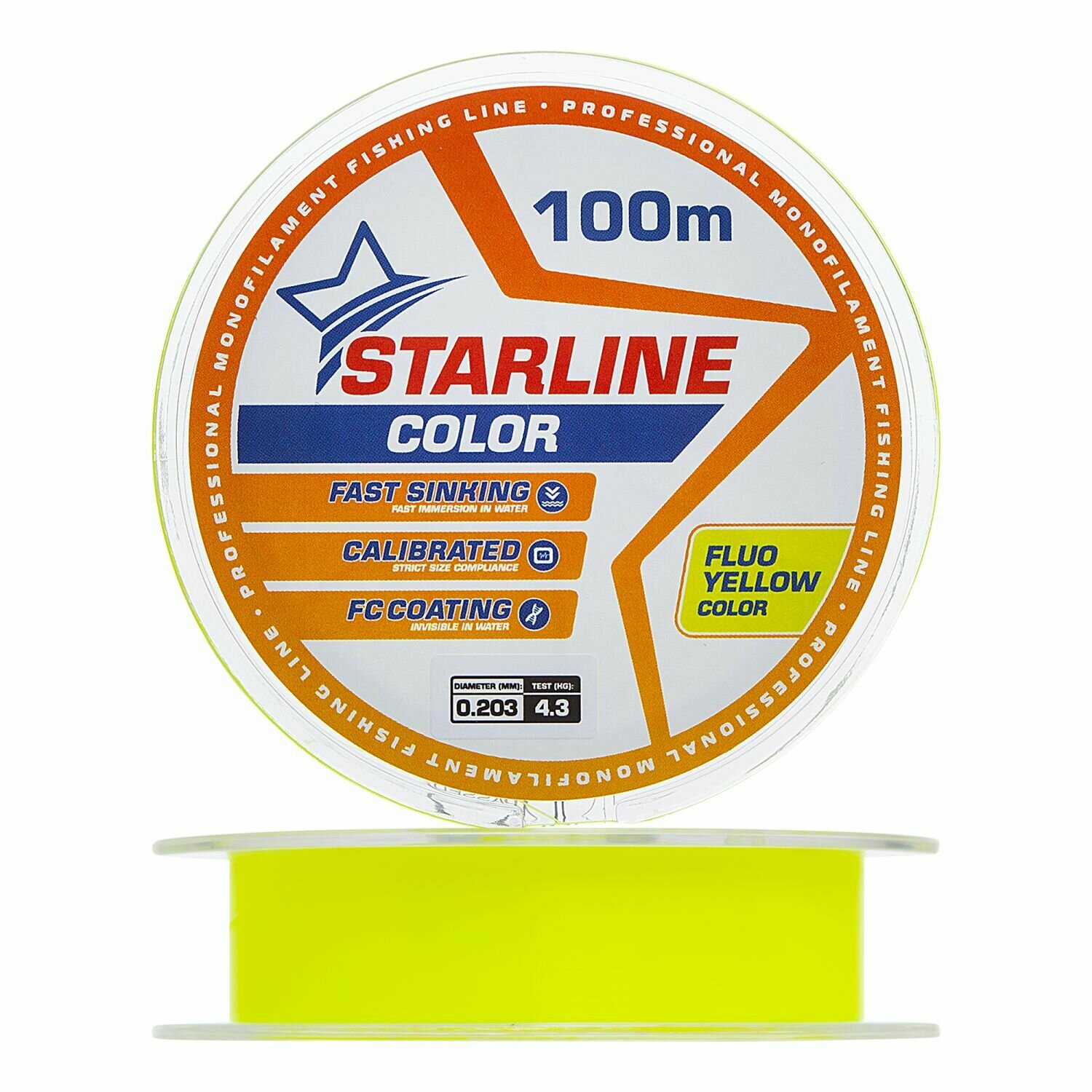 Леска монофильная для рыбалки IAM Starline 0091мм 50м (transparent)