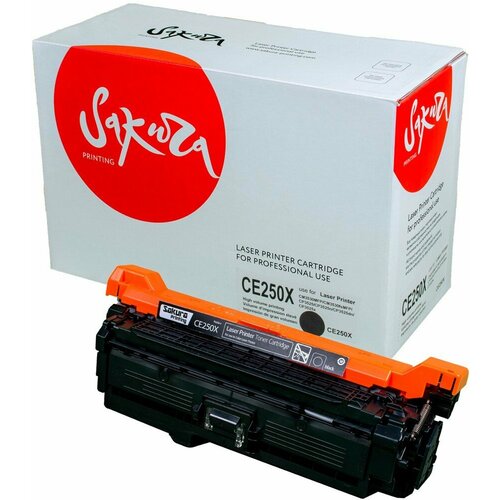 Картридж Sakura Black (SACE250X) картридж для лазерного принтера hp cf460xc черный