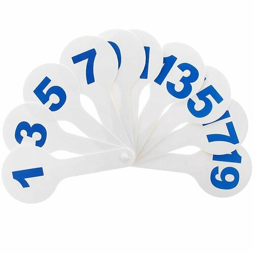 DV-2769 Веер цифры 1-20 касса 218₽