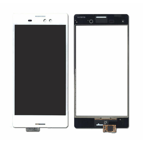 Сенсорное стекло (тачскрин) для Sony Xperia M4 Aqua белое сенсорное стекло тачскрин для xiaomi mi 2s черное