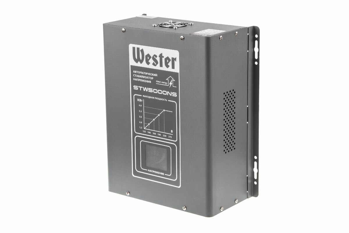 Стабилизатор напряжения однофазный Wester STW-5000NS 4000 Вт