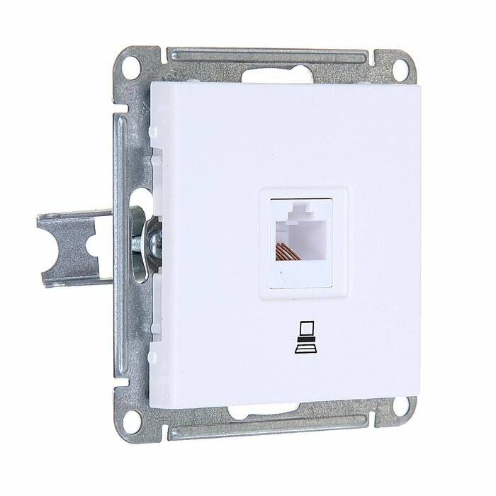 W59 RSI-152K5E-4-86 Розетка компьютерная (RJ45, под рамку, скрытая установка, шампань) Упаковка (10 шт.) Schneider Electric - фото №7