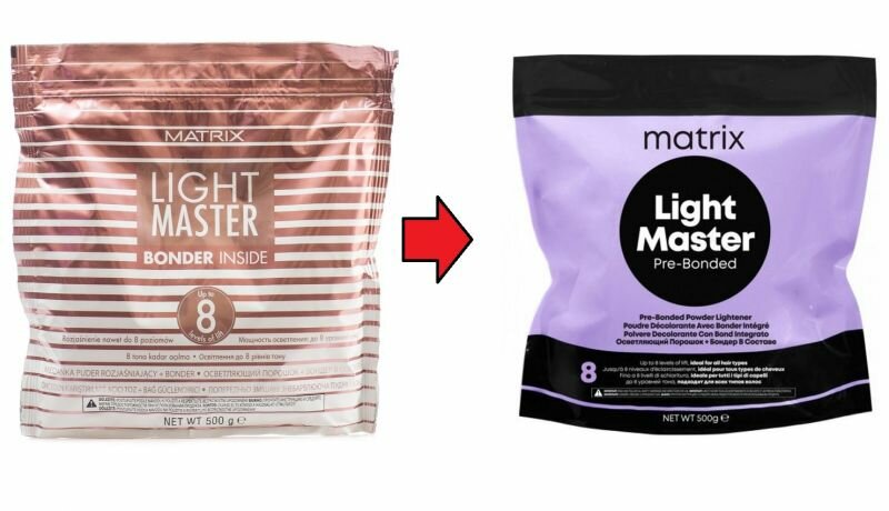 Matrix Осветляющая пудра Light master Bonder inside, 500 мл, 500 г