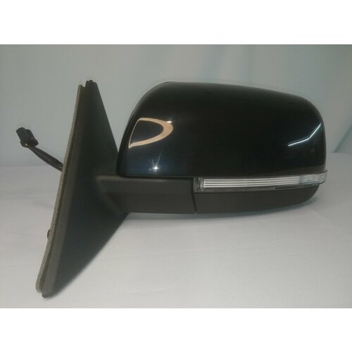 Комплект зеркал Лада Приора SE 2170 / 2172 черные неокрашенные, зеркала боковые наружные заднего вида правое + левое, электропривод обогрев повторитель ВАЗ 2110 / 2112