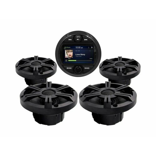 Морская акустика Marine Rocket MRH-301 комплект 4BB 65095₽